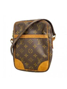 Louis Vuitton Shoulder Bag Monogram Danube Brown